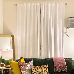 French Linen Curtains - set of 2 panels